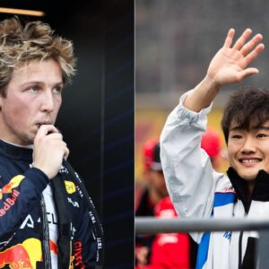 Liam Lawson(L), Yuki Tsunoda(R)