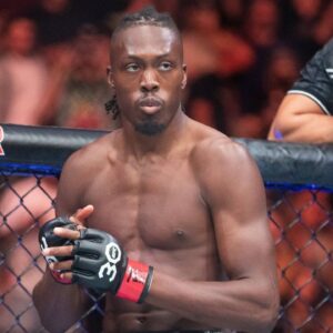 Austin, TX- Jalin Turner getting ready for his fight in Lightweight Bout during UFC FIGHT NIGHT event at Moody Center, Austin United States AUSTIN United States