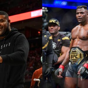 Shawn Merriman (L), Francis Ngannou (R)