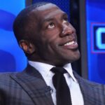 Shannon Sharpe at the 2011 Pro Football Hall of Fame announcement show at the Super Bowl XLV media center at the International Conference and Exposition Center.