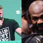 Chael Sonnen (L), Jon Jones (R)