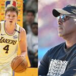 Dalton Knecht(L) and Michael Jordan(R)