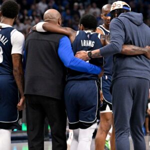 Kyrie Irving NBA: Sacramento Kings at Dallas Mavericks