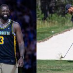 Dwyane Wade (L), Stephen Curry (R)