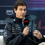 Sakhir 27 02 2025 WOLFF Toto (aut), Mercedes AMG Petronas Team Principal, portrait at press conference