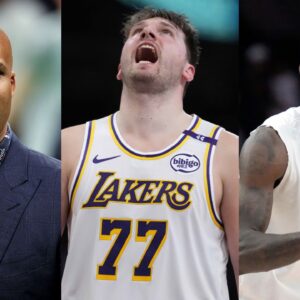 Richard Jefferson(L), Luka Doncic(Center), and Deandre Ayton(R)