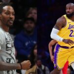 Dwight Howard(L) and LeBron James(R)