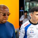 Anthony Hamilton (L) and Isack Hadjar (R)