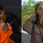 Oscar Piastri (L) and Hattie Piastri (R)