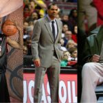 Lou Williams (L), Maurice Cheeks (C), Allen Iverson (R)