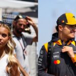 Magui Corceiro (L) and Lando Norris (R)