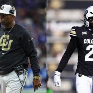 Deion Sanders and Shilo Sanders