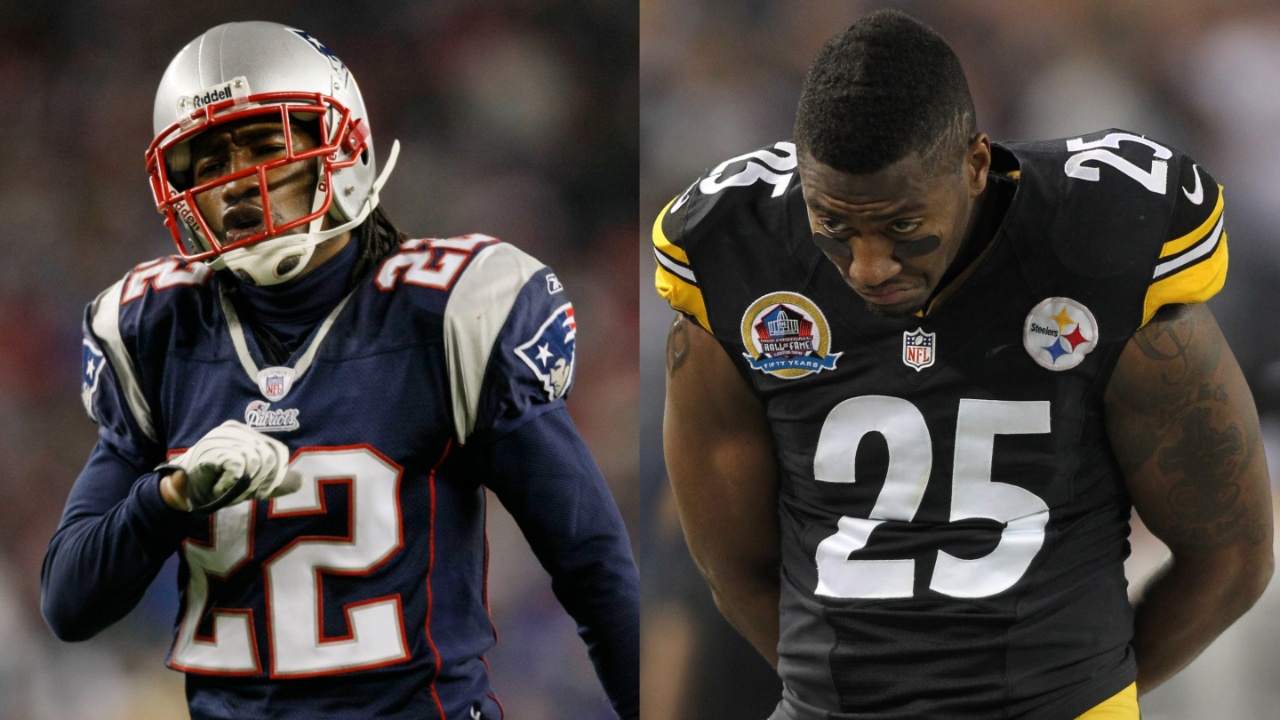 Asante Samuel (L) and Ryan Clark (R)