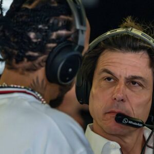 Toto Wolff, Teamchef Mercedes-AMG Petronas F1 Team und Lewis Hamilton 44, Mercedes-AMG Petronas F1 Team