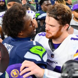 Richard Sherman, Geno Smith and Sam Darnold