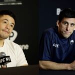 Brandon Moreno (L), Steve Erceg (R)