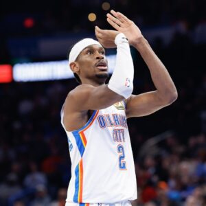 Shai Gilgeous-Alexander NBA: Orlando Magic at Oklahoma City Thunder