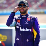 Mar 8, 2025; Avondale, AZ, USA; NASCAR Cup Series driver Bubba Wallace (23) during qualifying for the Shrines Children’s 500 at Phoenix Raceway. Mandatory Credit: Gary A. Vasquez-Imagn Images