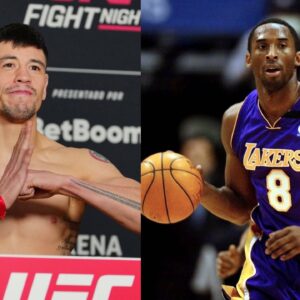 Brandon Moreno (L), Kobe Bryant (R)