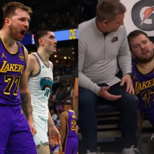 “I’m Too Old for This Sh*t”: Fans Chime In as Luka Doncic Hilariously Reacts After Being Pushed to the Grizzlies Bench