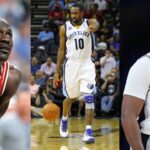 Michael Jordan(L), Gilbert Arenas(Center), and Chris Paul(R)