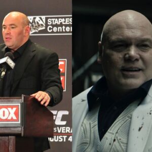 Dana White (L), Wilson Fisk (R)