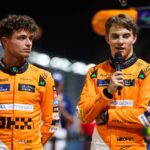 NORRIS Lando (gbr), McLaren F1 Team MCL38, PIASTRI Oscar (aus), McLaren F1 Team MCL38, portrait during the Formula 1 Singapore Grand Prix 2024, 18th round of the 2024 Formula One World Championship