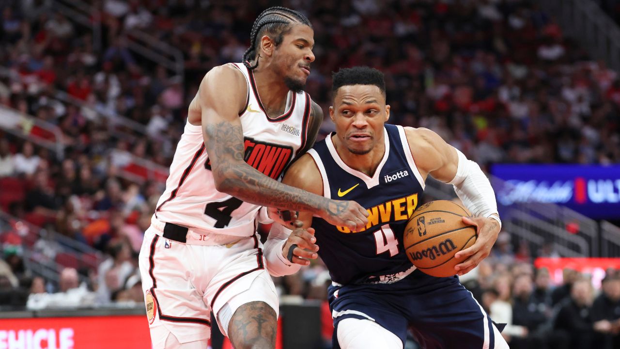 Russell Westbrook NBA: Denver Nuggets at Houston Rockets