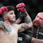 Dillon Danis after his win over Max Humphrey during Bellator 222 at Madison Square Garden. Danis won the fight