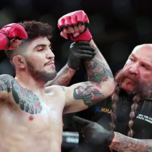 Dillon Danis after his win over Max Humphrey during Bellator 222 at Madison Square Garden. Danis won the fight