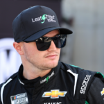 NASCAR Cup Series driver Justin Haley (31) during practice for the Verizon 200 at the Brickyard at Indianapolis Motor Speedway Road Course.