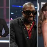 Amber Rose, Kanye West and Taylor Swift