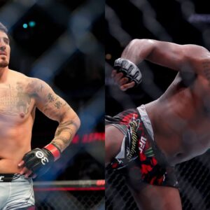 Tom Aspinall (J), Jon Jones (R)