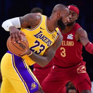 NBA: Cleveland Cavaliers at Los Angeles Lakers