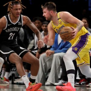 NBA: Los Angeles Lakers at Brooklyn Nets
