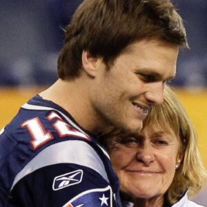 Tom Brady with mother, Galynn Brady