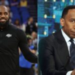 LeBron James (L), Stephen A. Smith (R)