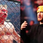 Michael Chandler (L), Justin Gaethje (R)