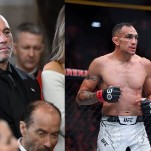 Joe Rogan (L), Tony Ferguson (R)