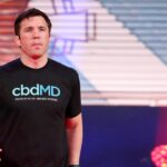 Chael Sonnen is introduced before his fight against Lyoto Machida (not pictured) during Bellator 222 at Madison Square Garden. Machida won the fight.