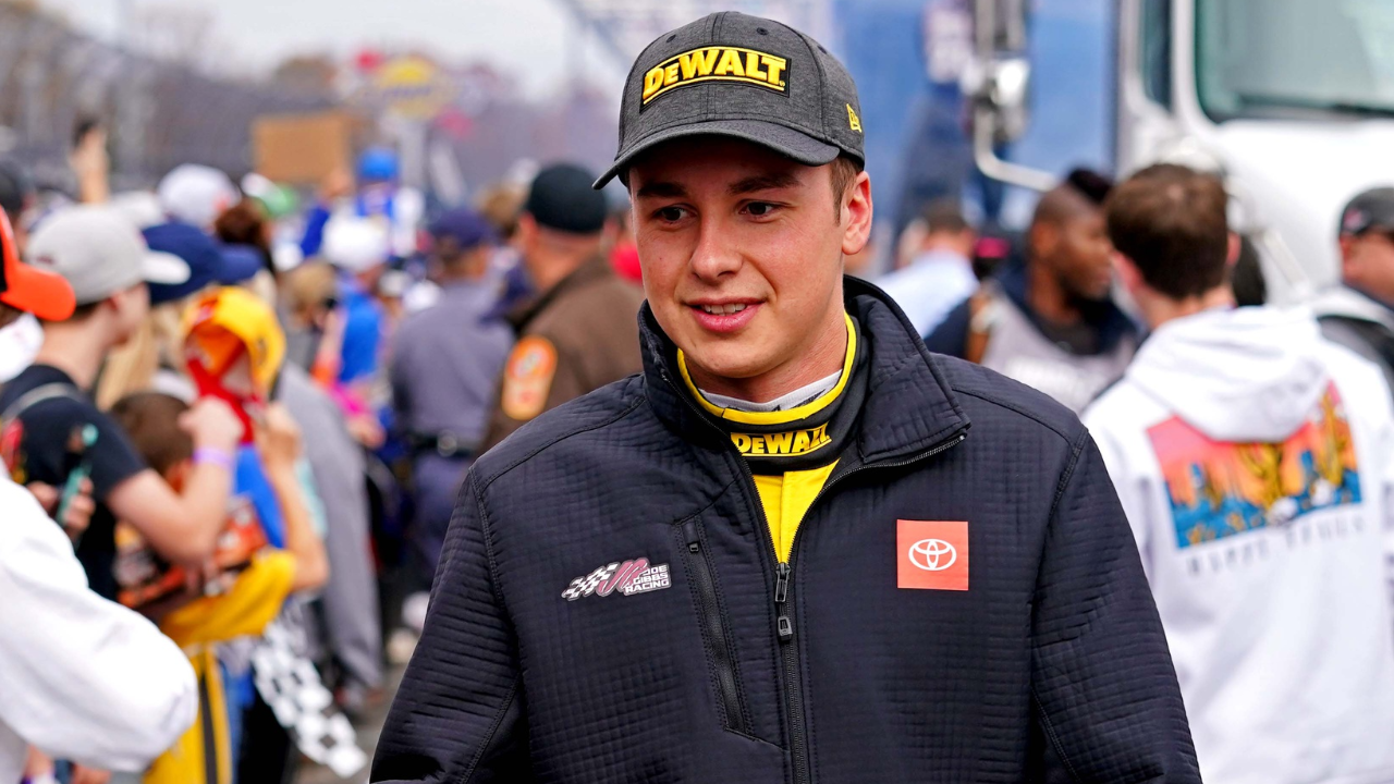 NASCAR Cup Series driver Christopher Bell (20) before the Xfinity 500 at Martinsville Speedway.