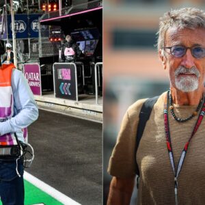 Ted Kravitz(L), Eddie Jordan(R)