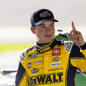 NASCAR Cup Series driver Christopher Bell (20) during qualifying for the Daytona 500 at Daytona International Speedway.