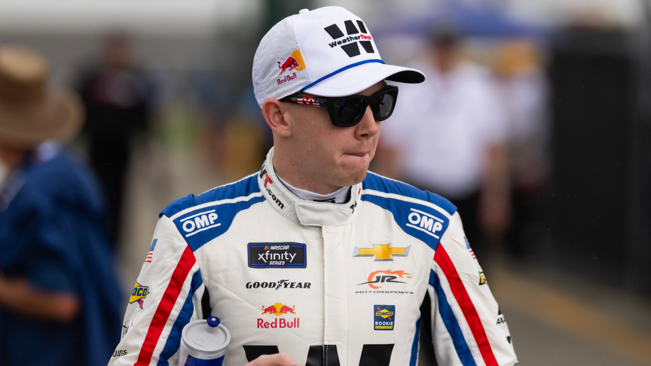 NASCAR Xfinity Series driver Connor Zilisch (88) during qualifying for the United Rentals 300 at Daytona International Speedway.