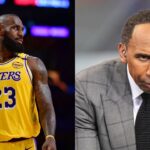 LeBron James (L), Stephen A. Smith (R)