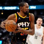 Kevin Durant NBA: Phoenix Suns at Denver Nuggets
