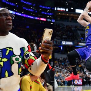 Shannon Sharpe (L), Luka Doncic (R)