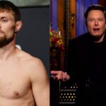 Bryce Mitchell (L), Elon Musk (R)