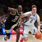 Cooper Flagg NCAA Basketball: Wake Forest at Duke