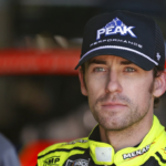 NASCAR Cup Series driver Ryan Blaney (12) during practice for the Daytona 500 at Daytona International Speedway.